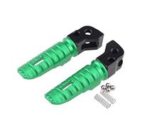 Reposapedales Estriberas Para VITPILEN 401/250,Para Svartpilen 401/250 (2019-2021) Accesorios Reposapiés Trasero Pasajero( Green)