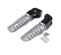 Reposapedales Estriberas Para VITPILEN 401/250,Para Svartpilen 401/250 (2019-2021) Accesorios Reposapiés Trasero Pasajero( Grey)