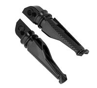 Reposapedales Estriberas Traseras De Aluminio Y Reposapiés Para Pasajero Para Speed Triple 1050, Sprint ST 1050 Y Sprint GT 1050(Black)