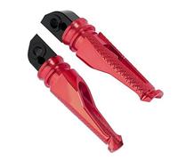 Reposapedales Estriberas Traseras De Aluminio Y Reposapiés Para Pasajero Para Speed Triple 1050, Sprint ST 1050 Y Sprint GT 1050(Red)