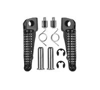Reposapedales Estriberas y pedales Para Ninja 250, Z750, Z800, Z1000, SX, ER6F, ER6N, ZX-6R 636, ZX-9R, ZX-10R, ZX-12R, ZX-1 Reposapiés delanteros y traseros(1 pair Front)