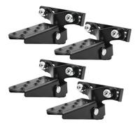 Reposapiés 1/2 Par Pedales de bicicleta BMX Pedales plegables Estriberas plegables para motocicleta Repuestos para estriberas Piezas de motocicleta modificadas