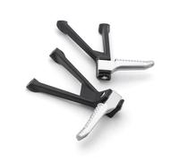 Reposapiés 1 Par Modelos para S1000 RR 2019-2022 Y M1000 RR 2020-2022 con Pedales Traseros Izquierdo Y Derecho Y Reposapiés Estriberas Moto(Black Footrest)