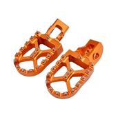 Reposapiés 57mm Motocicleta Clavijas para EXC300 EXC EXCF 125 200 250 300 350 400 450 500 2017-2023 SX SXF XC XCF 2017-2022 Reposapiés Delanteros(Naranja)
