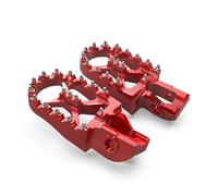 Reposapiés 57mm Motocicleta Clavijas para EXC300 EXC EXCF 125 200 250 300 350 400 450 500 2017-2023 SX SXF XC XCF 2017-2022 Motocicleta Reposapiés(Rojo)