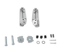 Reposapiés Accesorios Para Bajaj Para Pulsar 200NS 200 NS NS200 NS220 220 Reposapiés Trasero Accesorios De Motocicleta FIXCOR