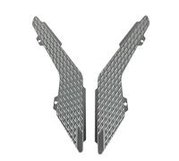 Reposapiés Accesorios Para YAMAHA TMAX 560 2022-2025 Estriberas Motocicleta Placa Antideslizante Almohadillas Los Pies FIXCOR(Titanium)