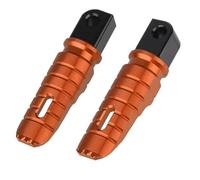 Reposapiés Accesorios Pedal Trasero Pasajero Clavijas Para GSX-950S GSX-950 GSX-8S GSX-8R GSX-S750 GSX-S150 125 GSX-R150/125 GSX250R GSX-R 1000 FIXCOR(Orange)