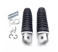 Reposapiés Accesorios Reposapiés Delantero Trasero Motocicleta Para Suzuki DL650 DL1000 GSF1250 SX650F Para Bandit 650 SFV650 SV650 GSR600 GSXR1100 FIXCOR(Front Silver)