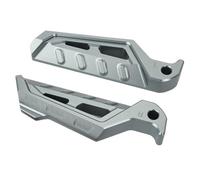 Reposapiés Accesorios Reposapiés Trasero Pasajero Estriberas Más Anchas CNC Para YAMAHA XMAX300 XMAX250 XMAX 300 250 400 Nmax/NVX155 15-25 Tmax530 FIXCOR(Titanium)