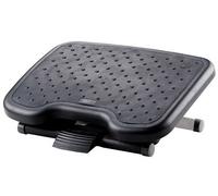 Reposapies ajustable q-connect premium con alfombrilla caucho