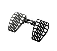 Reposapiés ancho ampliación placa para Honda CMX1100 2021+, para Rebel 1100, almohadilla antideslizante para pedales, plata negro