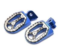 Reposapiés anchos for Yamaha YZ65, YZ85, YZ125, YZ125X, YZ250 F/FX/X, YZ450F/FX, WR250F, WR450F, WR/YZ 400, 426, Tenere 700.(Blue)