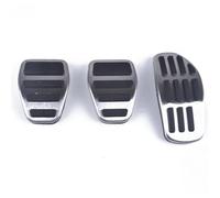 Reposapiés Antideslizante Cubierta Pastillas Pedal Freno Combustible Gas Acero Inoxidable AT MT Para Renault Para Koleos Para Kadjar Para Samsung QM6 2016-2019(MT)