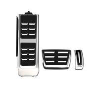 reposapiés antideslizante Para Audi AT MT 2009-2024 A4 B8 B9 A6 C7 C8 Q5 Pedales Acelerador Cubierta Pedal Freno Almohadillas(A4 B8(2009-2015) AT)