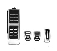 reposapiés antideslizante Para Audi AT MT 2009-2024 A4 B8 B9 A6 C7 C8 Q5 Pedales Acelerador Cubierta Pedal Freno Almohadillas(A4 B8(2009-2015) MT)