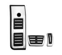 reposapiés antideslizante Para Audi AT MT 2009-2024 A4 B8 B9 A6 C7 C8 Q5 Pedales Coche Acelerador Cubierta Pedal Freno Almohadillas(A6 C8 (2019-2024) AT)