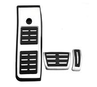 reposapiés antideslizante Para Audi AT MT 2009-2024 A4 B8 B9 A6 C7 C8 Q5 Pedales Coche Acelerador Cubierta Pedal Freno Almohadillas(A4 39 (2016-2024) AT)
