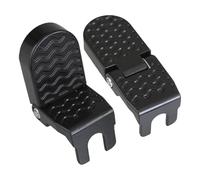 Reposapiés antideslizante para bicicleta de aleación de aluminio, pedal plegable para bicicleta eléctrica, pedal trasero eléctrico duradero