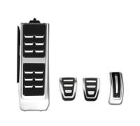 reposapiés antideslizante Pedales Coche Cubierta Pedal Freno Y Acelerador Almohadillas Para Audi AT MT 2009-2024 A4 B8 B9 A6 C7 C8 Q5(A6 C7(2010-2018) MT)
