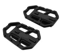 Reposapiés antideslizantes for motocicleta BMW G310GS F750GS F850GS R1200GS con plataforma ancha.(Black)