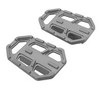 Reposapiés antideslizantes for motocicleta BMW G310GS F750GS F850GS R1200GS con plataforma ancha.(Gray)
