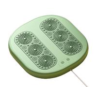 Reposapiés Calefactado,Masajeador Silencioso con Carga USB y Calor,Masajeador De Pies Calefactado | Para Familia Hombres Mujeres Uso Interior En Hogar Oficina Bajo Escritorio Y Trabajo