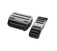 Reposapiés coche Para Chery Para Omoda 5 C5 FX 2022 2023 2024 2025 Cubierta del pedal del freno del acelerador del coche(AT Black)