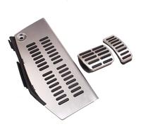 Reposapies Coche Para Polo Para Golf 4 Para Bora Beetle RSi GTI R32 Para A3 Para Seat LHD Pedales Acelerador Coche Acero Inoxidable Almohadilla Para Pie Auto Piezas(AT 3PCS)