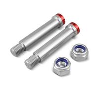 Reposapiés Compatible con TE 300 2014-2022 TE Fe TC David TX FX 125 250 300 350 450 501 Modelos Pegs de pie de Ajuste Universal(Rouge)