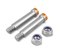 Reposapiés Compatible con TE 300 2014-2022 TE Fe TC David TX FX 125 250 300 350 450 501 Modelos Pegs de pie de Ajuste Universal(Orange)