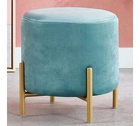 Reposapiés czerwonyondo apilable de lujo ligero para sala de estar, reposapiés bajo ajustable en altura, reposapiés tapizado para decoración del hogar,Bedroom-V-13 * 12.6inch