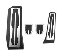 Reposapiés De Acero Inoxidable Para Coche, Cubierta Pedal Freno Y Acelerador, Para G30, G31, Serie 5 (2017-2023)(MT with rest)