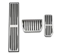 Reposapiés De Acero Inoxidable Para Coche, Cubierta Pedales AT Para Jaguar XE, XF, E-Pace, F Pace 2016-2019 Accesorios Con Volante A La Izquierda cubiertas de freno(Style 3)