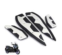 Reposapiés de aleación de aluminio CNC para Yamaha XMAX 300 2017-2022, pedales de placa de pedal, estribos antideslizantes para motocicleta, accesorios de repuesto, 4 unidades