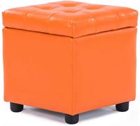 Reposapiés de almacenamiento impermeable con compartimento oculto, perfecto para sala de estar y dormitorio, elegante y funcional decoración del hogar esencial