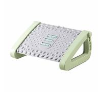 Reposapiés de altura ajustable debajo del escritorio, reposapiés ergonómico for debajo del escritorio, reposapiés debajo del escritorio con superficie de masaje, for enderezar la espalda, la cadera y