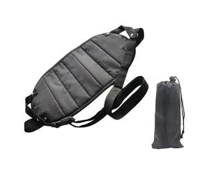 Reposapiés de avión, correa portátil para pies, hamaca de viaje aéreo | Hamaca de tela Oxford en vuelo, hamaca de apoyo para pies sin choque, accesorio de viaje, soporte ajustable para pies de avión