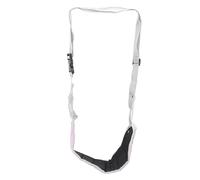 Reposapiés de Avión, Reposapiés de Viaje Portátil, Hebilla de Plástico con Bolsa de Almacenamiento para Vuelo (Pink)