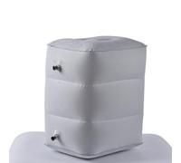 Reposapiés de avión, reposapiés inflable, almohada de viaje, cojín compacto, soporte de altura ajustable, reposapiés de vuelo, almohadilla de apoyo ergonómica, otomana portátil, ayuda ligera para