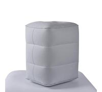 Reposapiés De Avión: Viaje Inflable, Reposapiés, Almohada De Altura Ajustable, Reposapiernas Portátil | Creativos De Larga Duración, Avión, Coche, Tren, Hogar, Oficina, Uso Cómodo, Viaje, Soporte Para