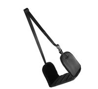 Reposapiés De Base Ancha Que No Aprieta Correa Ajuste Bolsa Almacenamiento Pequeña Hamaca Para Pies Plegable Pequeña Viajes Reposapiés Viaje Aliviar Dolor Espalda