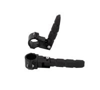 Reposapiés De Carretera para Motocicleta Barra Protección Giratoria 360 para R1200RS 2015 A 2018 para R1200RT 2014 A 2019 para R NineT Estriberas Pasajero(Black)