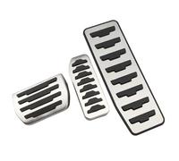 Reposapiés De Coche AT MT, Freno De Gas, Cubierta De Pedal Sin Perforación Para Jaguar XE XEL X760 2015 2016 2017 2018 2019-2022 cubiertas de freno(3 pcs)