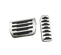 Reposapiés De Coche AT MT, Freno De Gas, Cubierta De Pedal Sin Perforación Para Jaguar XE XEL X760 2015 2016 2017 2018 2019-2022 cubiertas de freno(2 pcs)