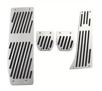 Reposapiés De Coche Modernos Plateados Y Negros Para BMW X1 E46 E90 E92 E93 E87 Accesorios Estilo Para Auto(Style 1MT)