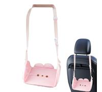Reposapiés De Coche Para Niños Ergonómico Ajustable Portátil Cómodo | Hamaca Reposapiés Con Soporte De Piernas Accesorio Interior Coche Viajes Largos Carretera SUV Autocaravana