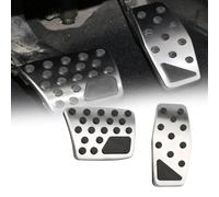 Reposapiés de Coche, Pedal de Acelerador, Cubierta de Pedal de Freno, Almohadilla Antideslizante para Jeep Renegade BU 2015, 2016, 2017, 2018, 2019, 2020 y 2021