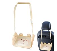 Reposapiés De Coche | Soporte Ergonómico Portátil para Pies | Hamaca Para Pies Del Pasajero Del Asiento Trasero - Para Niños Pequeños Pasajeros Ancianos Viajes Largos Por Carretera Confort