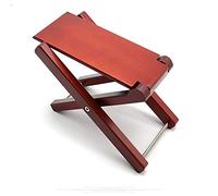 Reposapiés de guitarra Reposapiés for guitarra Taburete Pedal Todo de madera maciza Reposapiés for guitarra clásica Guitarra acústica popular Erhu Pipa Pedal ensanchado Tres engranajes ajustables